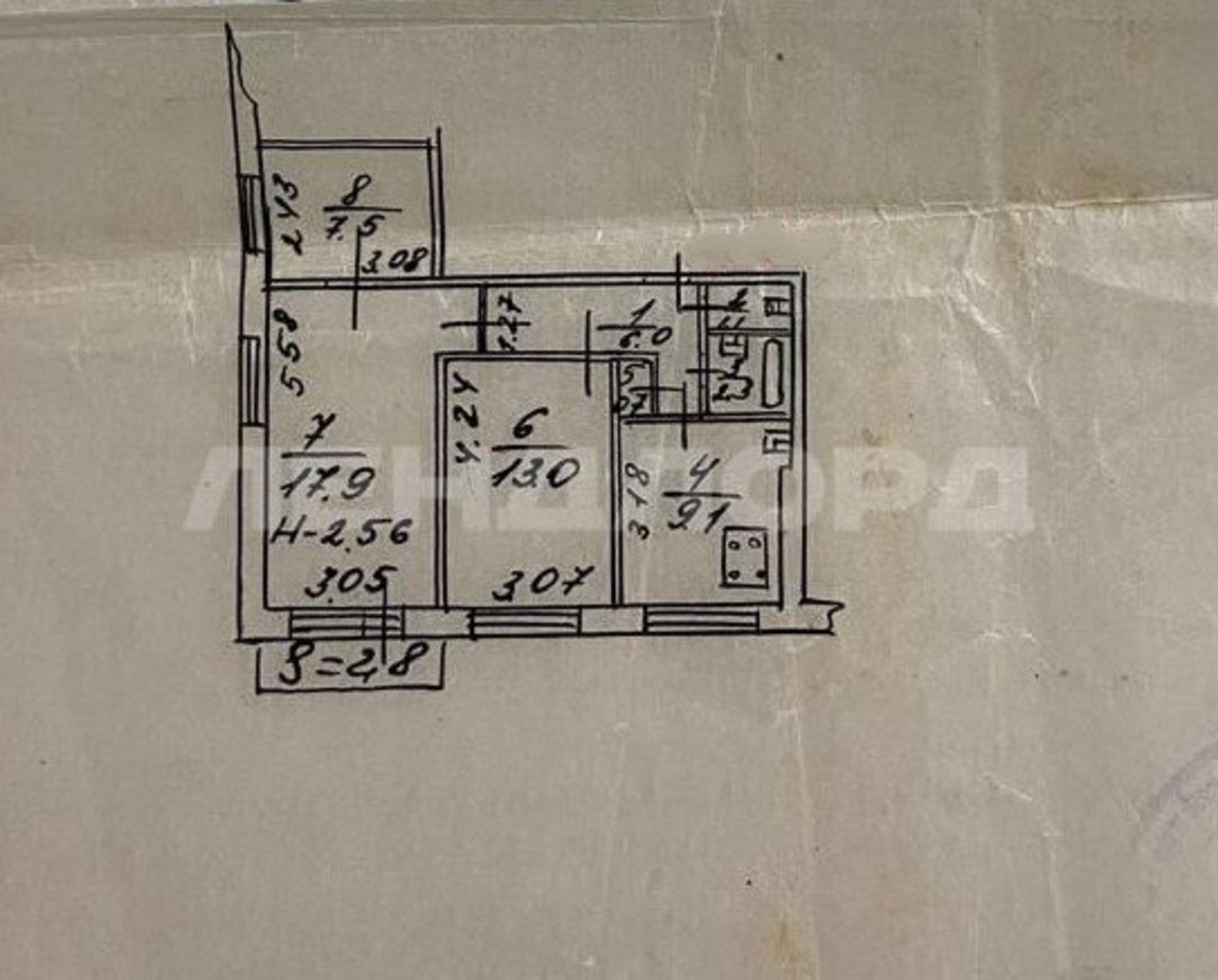 Купить квартиру за 4 899 000 рублей на 2-я Краснодарская улица, 163