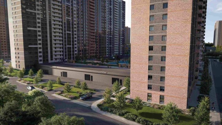 1-комн квартира в новом доме Элеваторный переулок, д.1