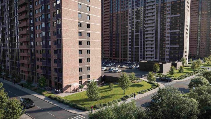 2-комн квартира в новом доме Элеваторный переулок, д.1