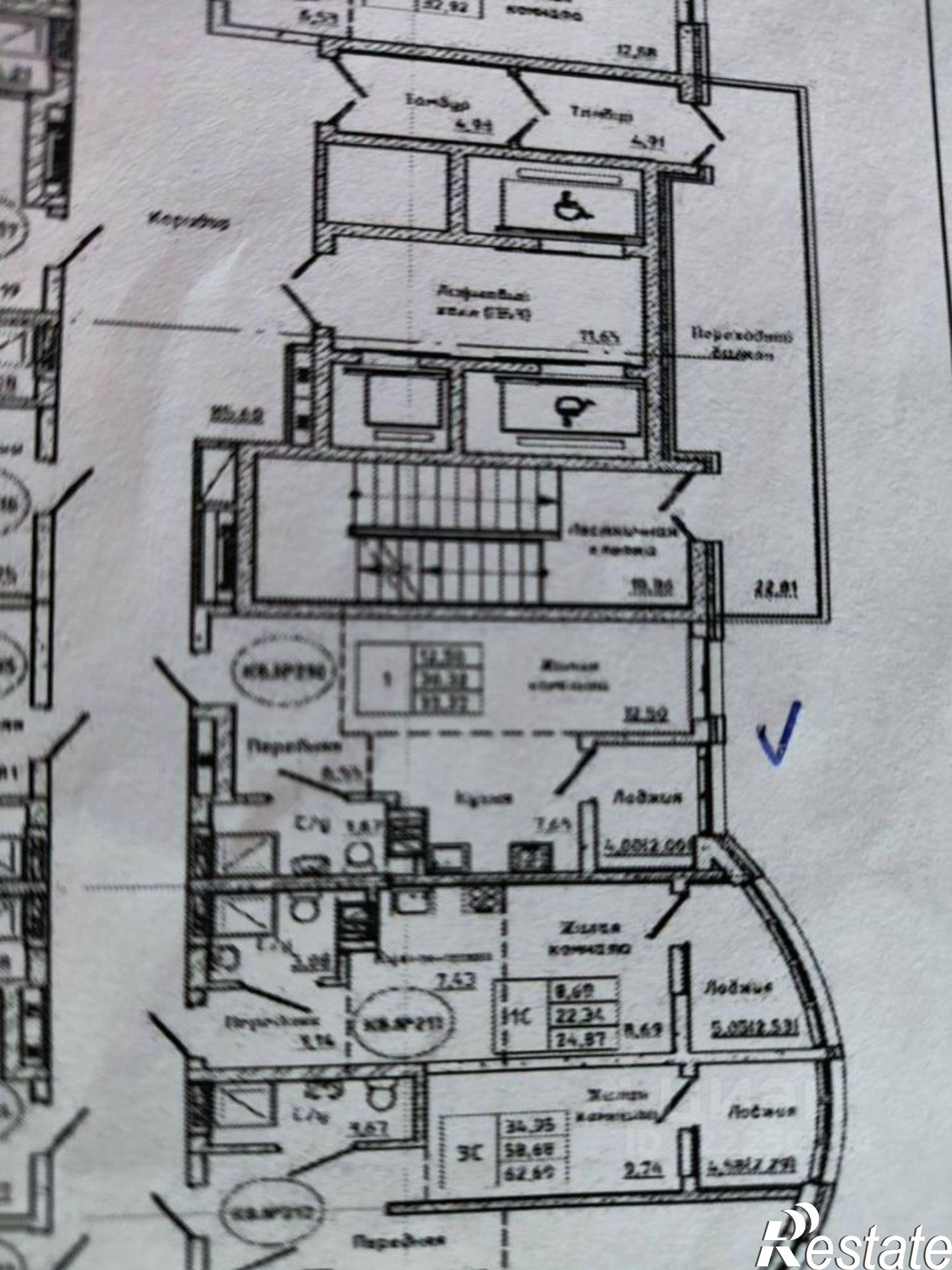 Купить квартиру за 3 980 000 рублей на Привокзальная улица, 3/1