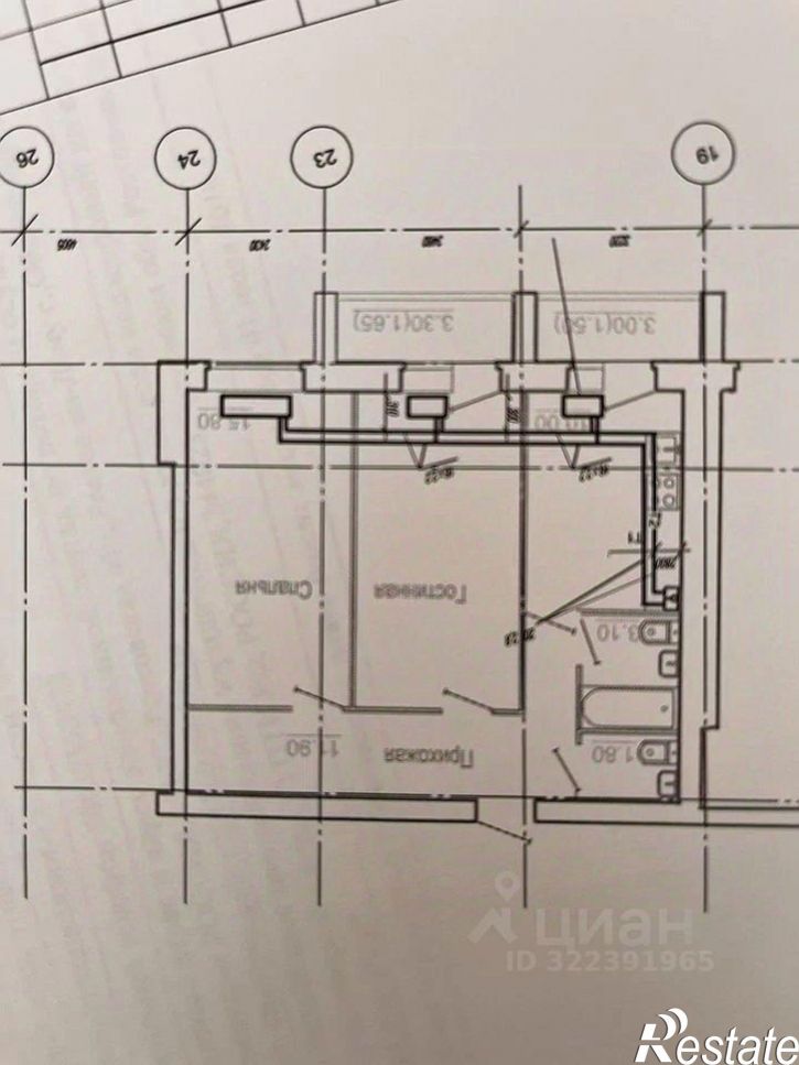 2-комн квартира Измаильский переулок, 41,  д. 41