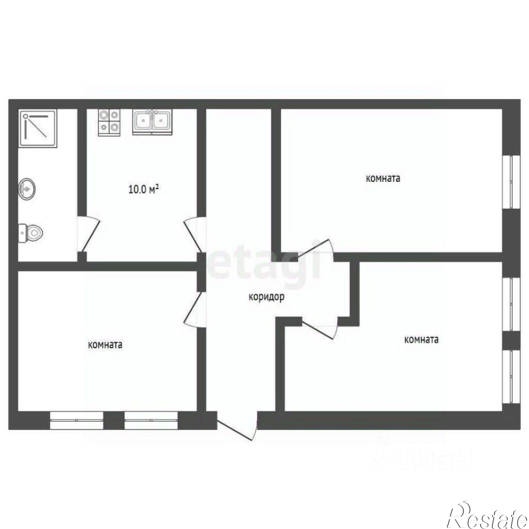 Купить квартиру за 8 000 000 рублей на пер Семашко, 6/30