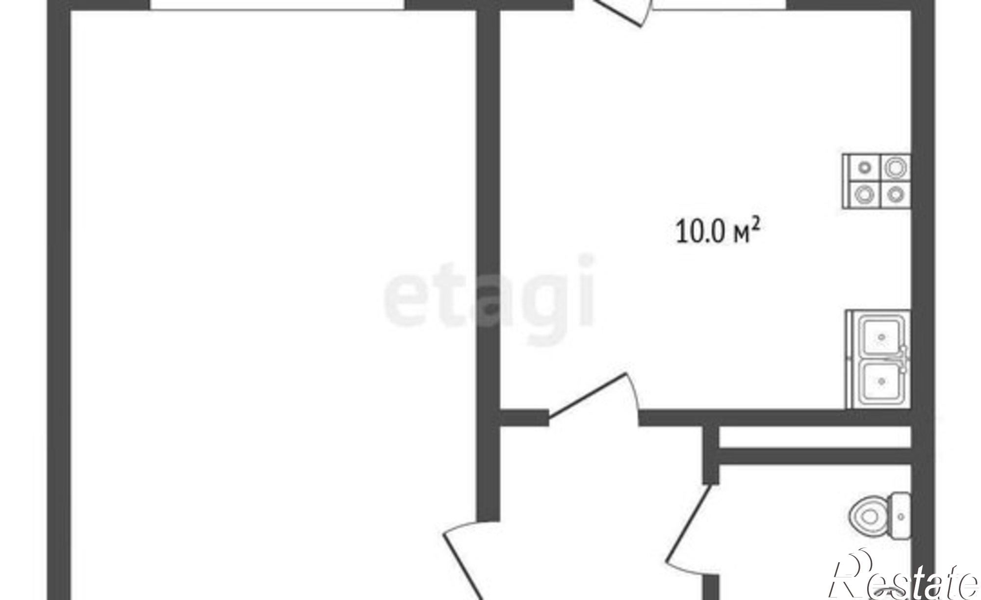 Купить квартиру за 3 700 000 рублей на Драгунская улица, 6