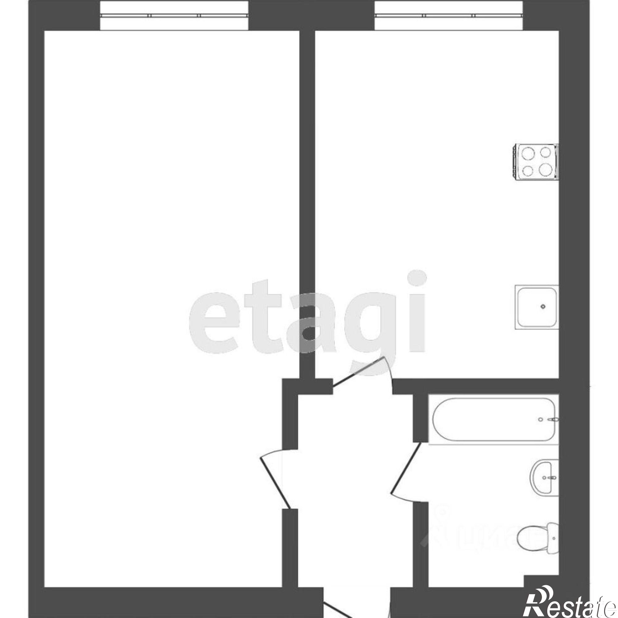 Купить квартиру за 14 800 000 рублей на ул Береговая, 6
