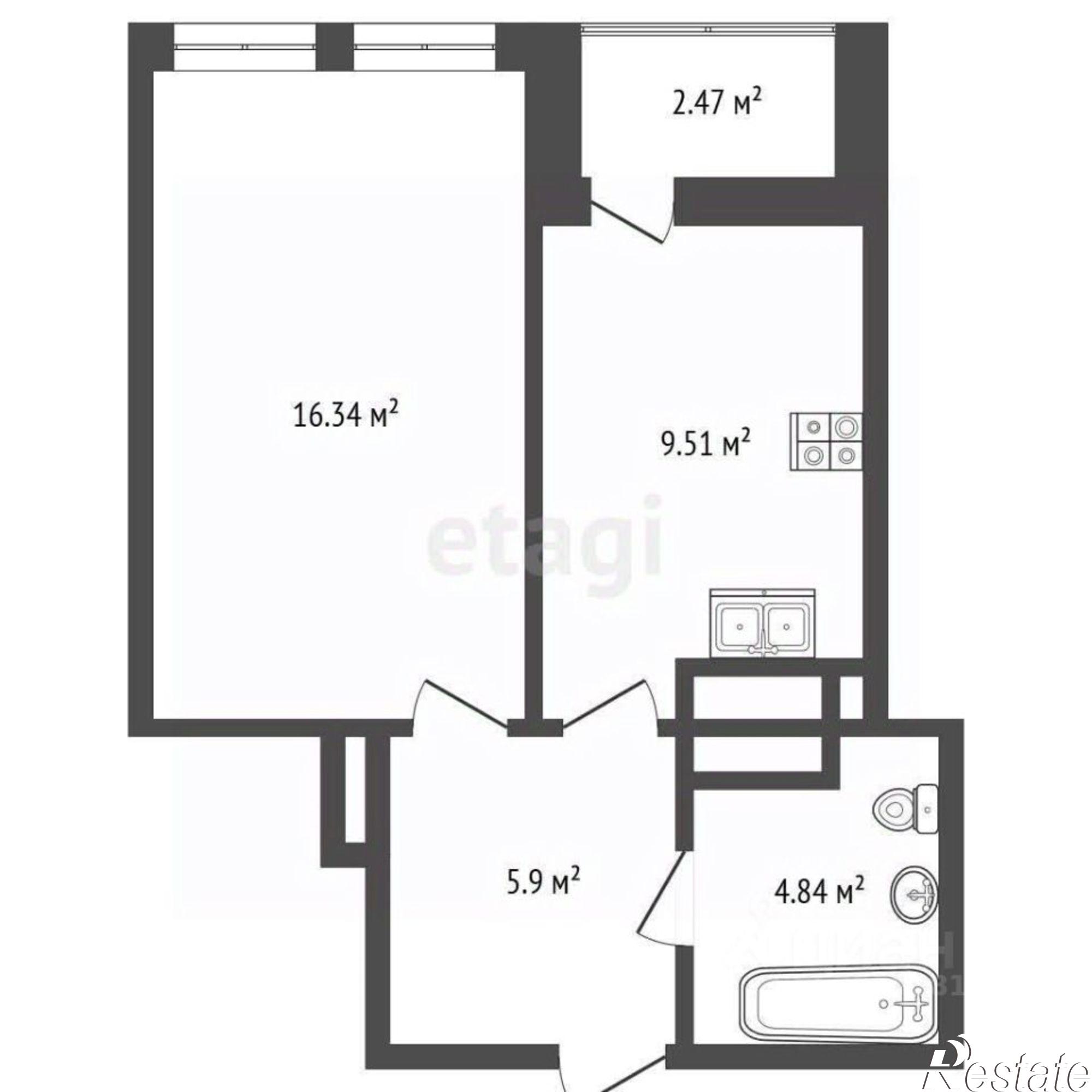 Купить квартиру за 4 542 500 рублей на Бугский пер, 29А