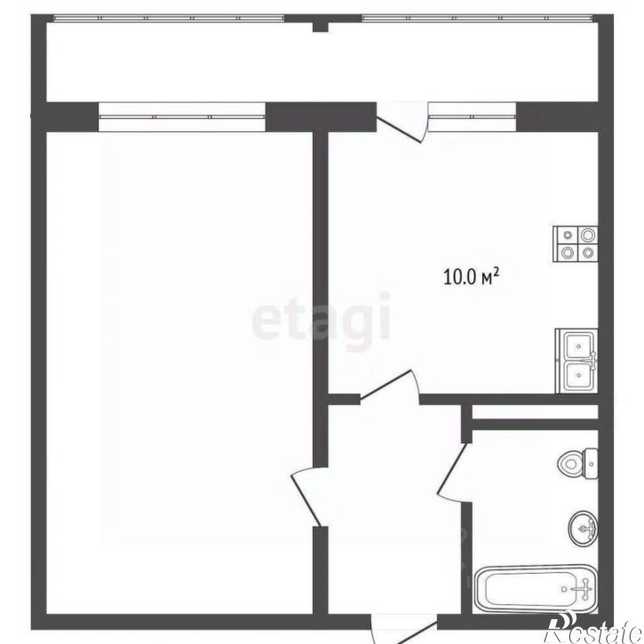 1-комн квартира Драгунская улица, 6,  д. 6