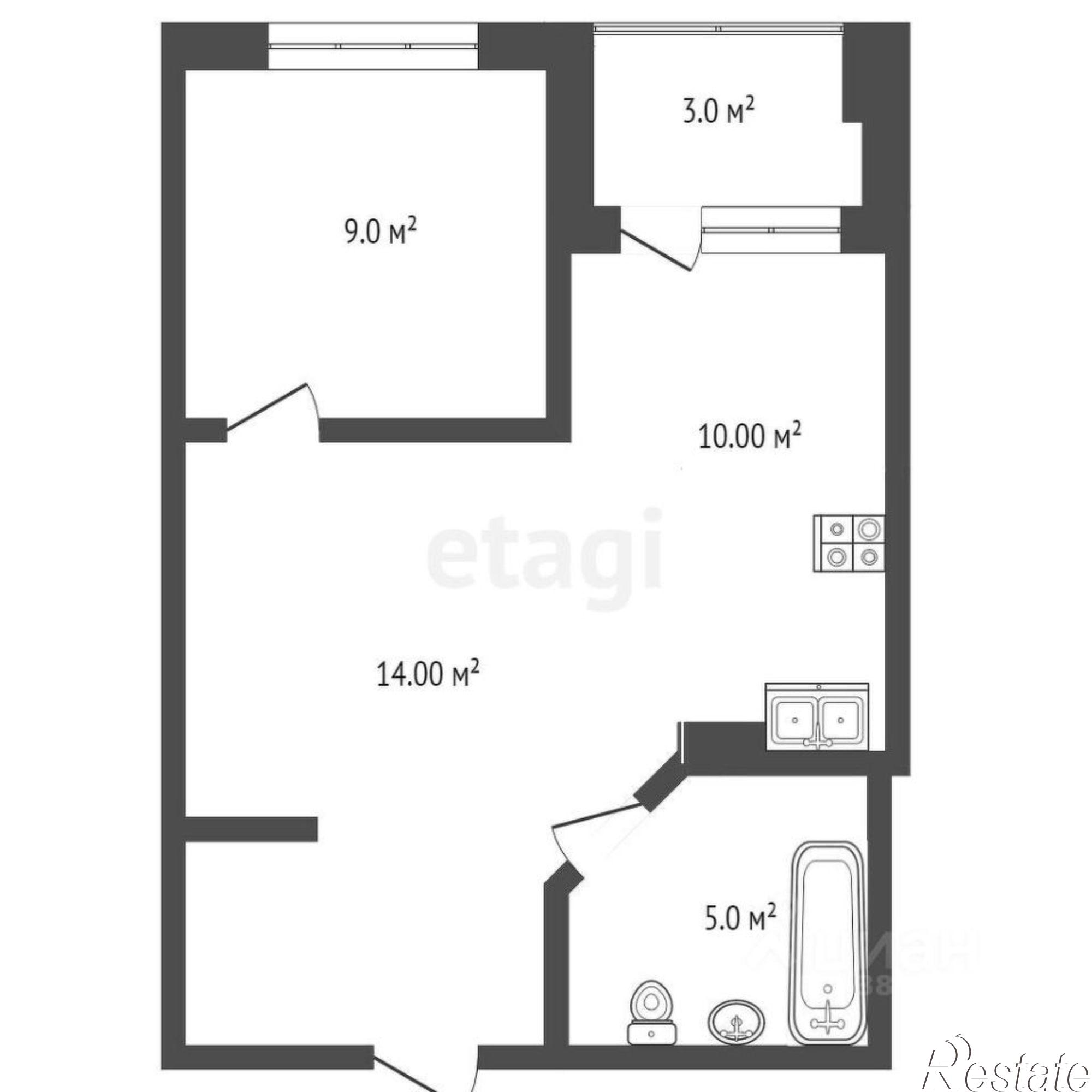 Купить квартиру за 7 350 000 рублей на ул Горсоветская, 57А