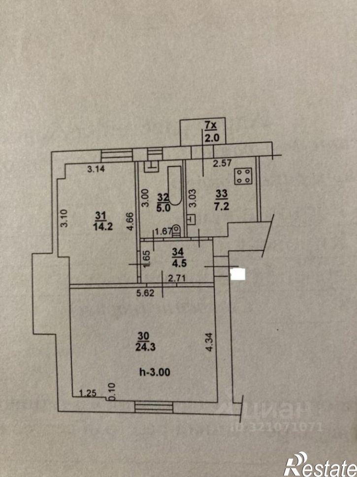 2-комн квартира Ворошиловский проспект, 8,  д. 8