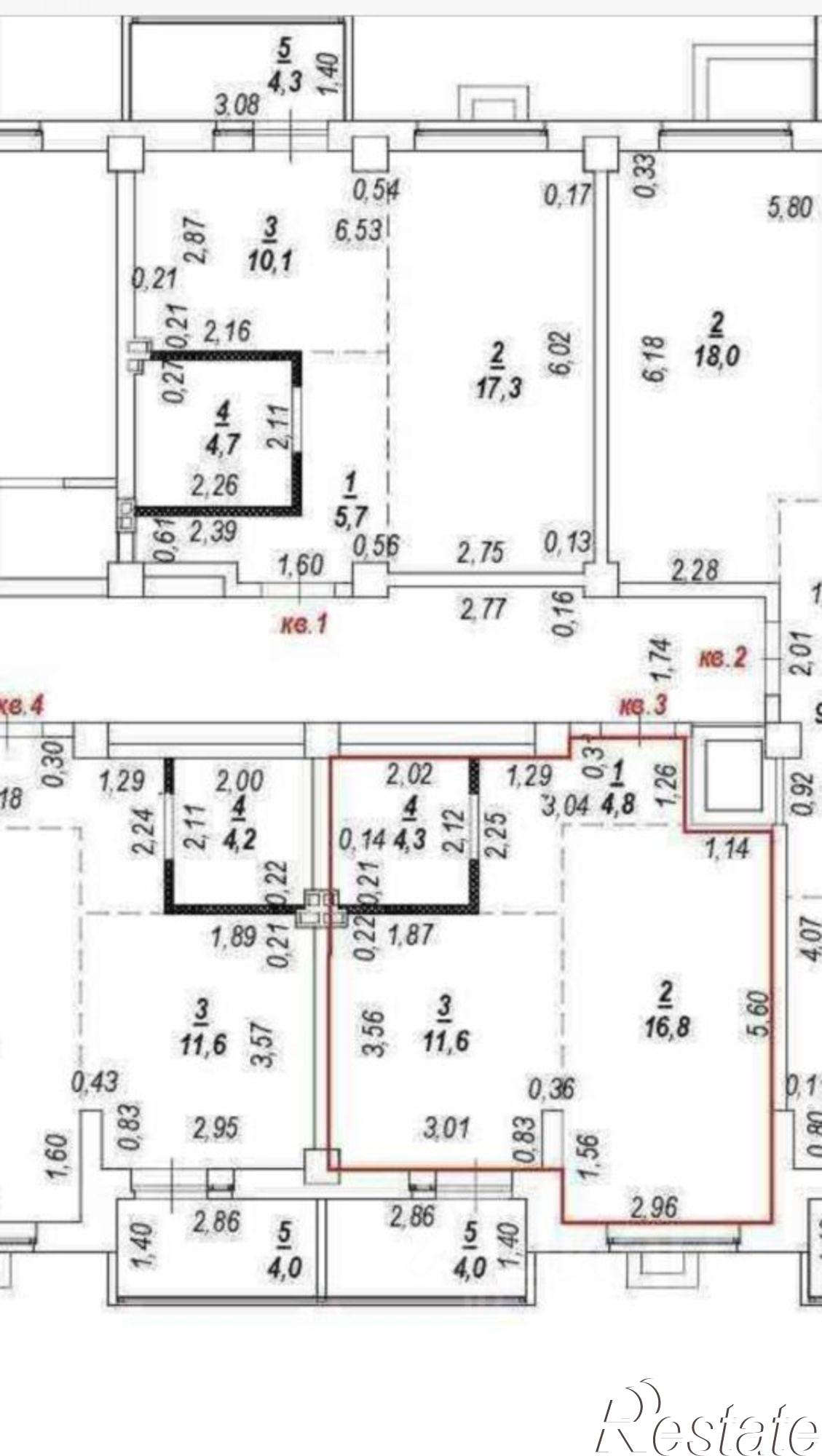 Купить квартиру за 5 050 000 рублей на ул 30-я линия, 69