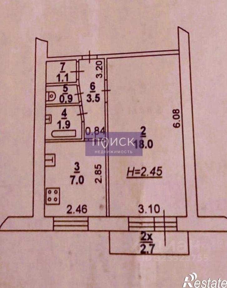 1-комн квартира пр-кт Стачки, 219,  д. 219