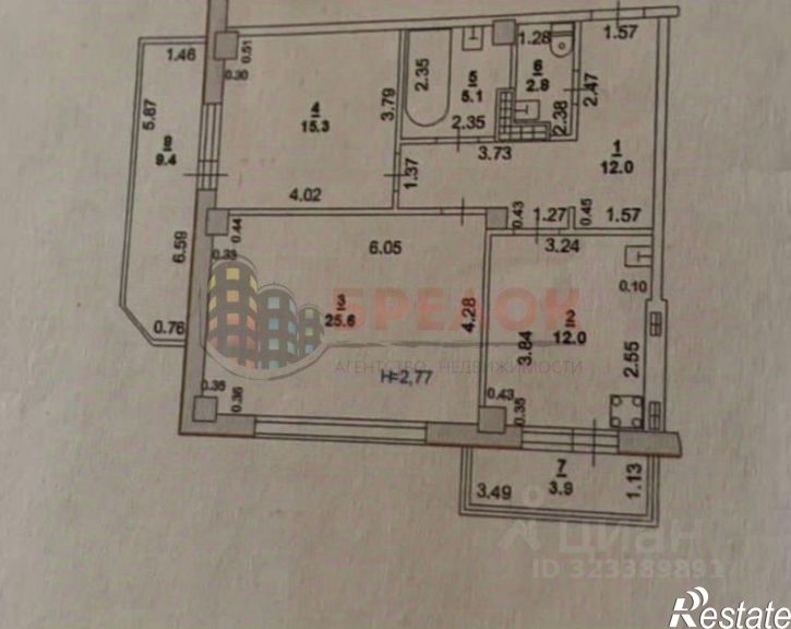 2-комн квартира ул Лермонтовская, 48,  д. 48