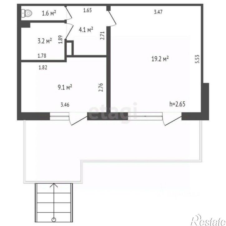 Помещение свободного назначения улица Миронова, 2А,  д. 2А