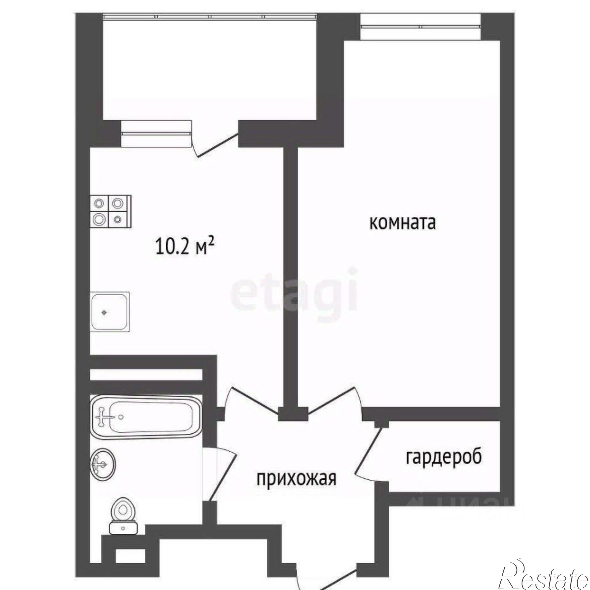 Купить квартиру за 12 200 000 рублей на ул Нансена, 119б