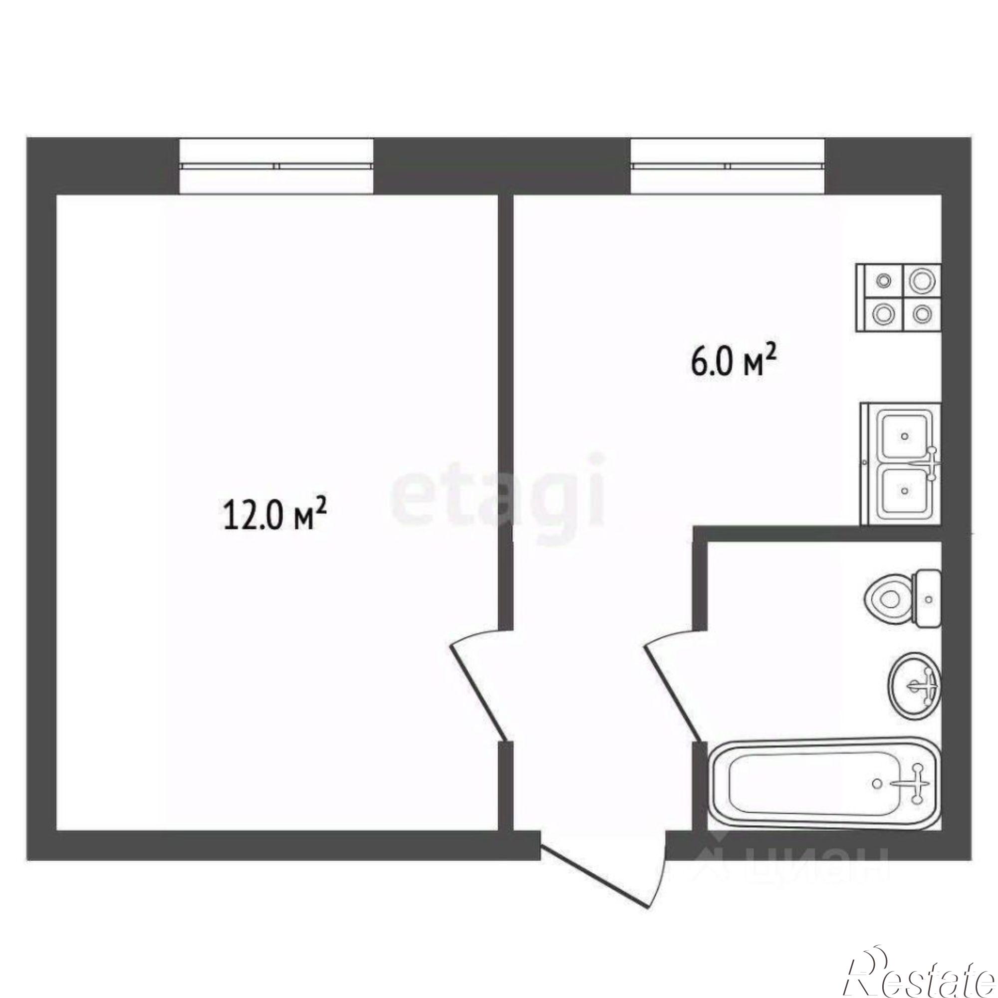 Купить квартиру за 3 000 000 рублей на ул Туполева, 18