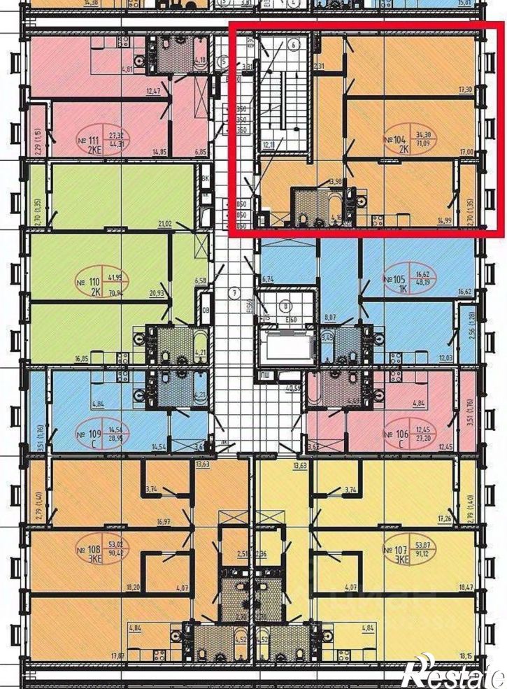 2-комн квартира проспект Сиверса, 8,  д. 8