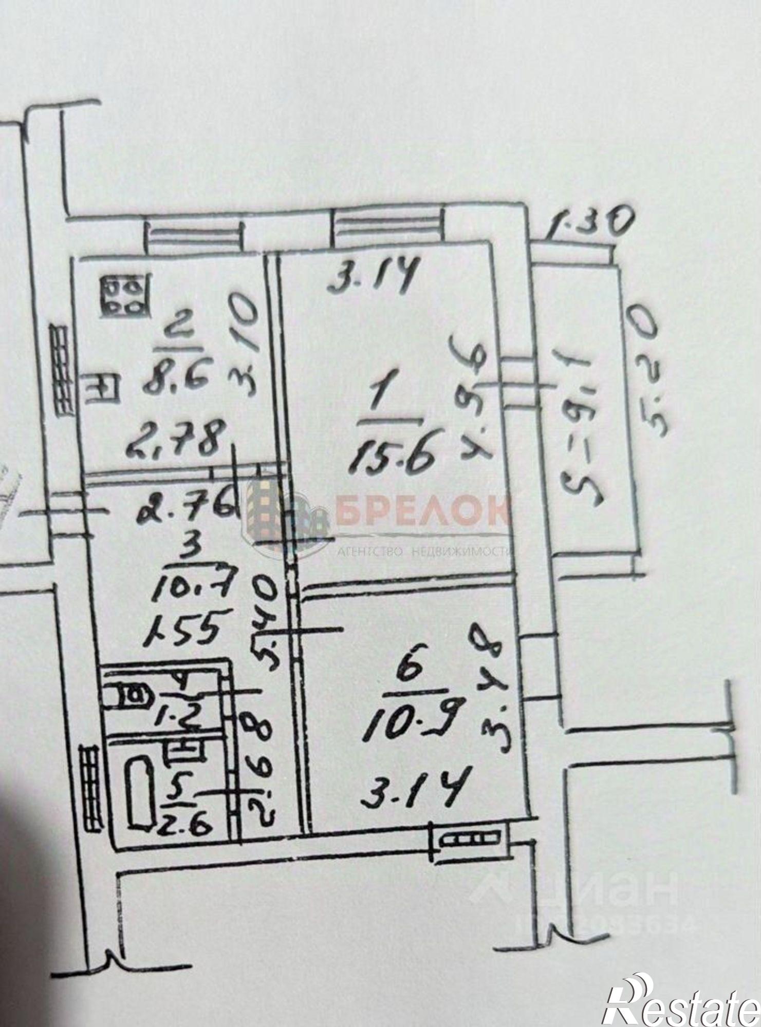 Купить квартиру за 4 400 000 рублей на проспект Королёва, 30
