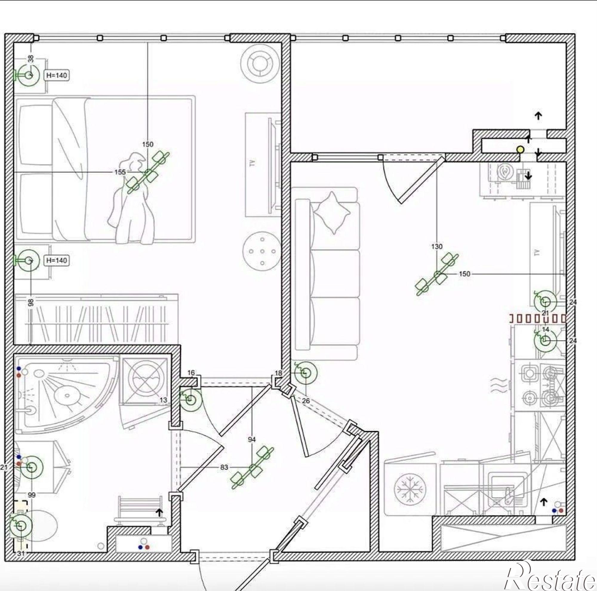 Купить квартиру за 5 300 000 рублей на Левобережная улица, 6/6 с1