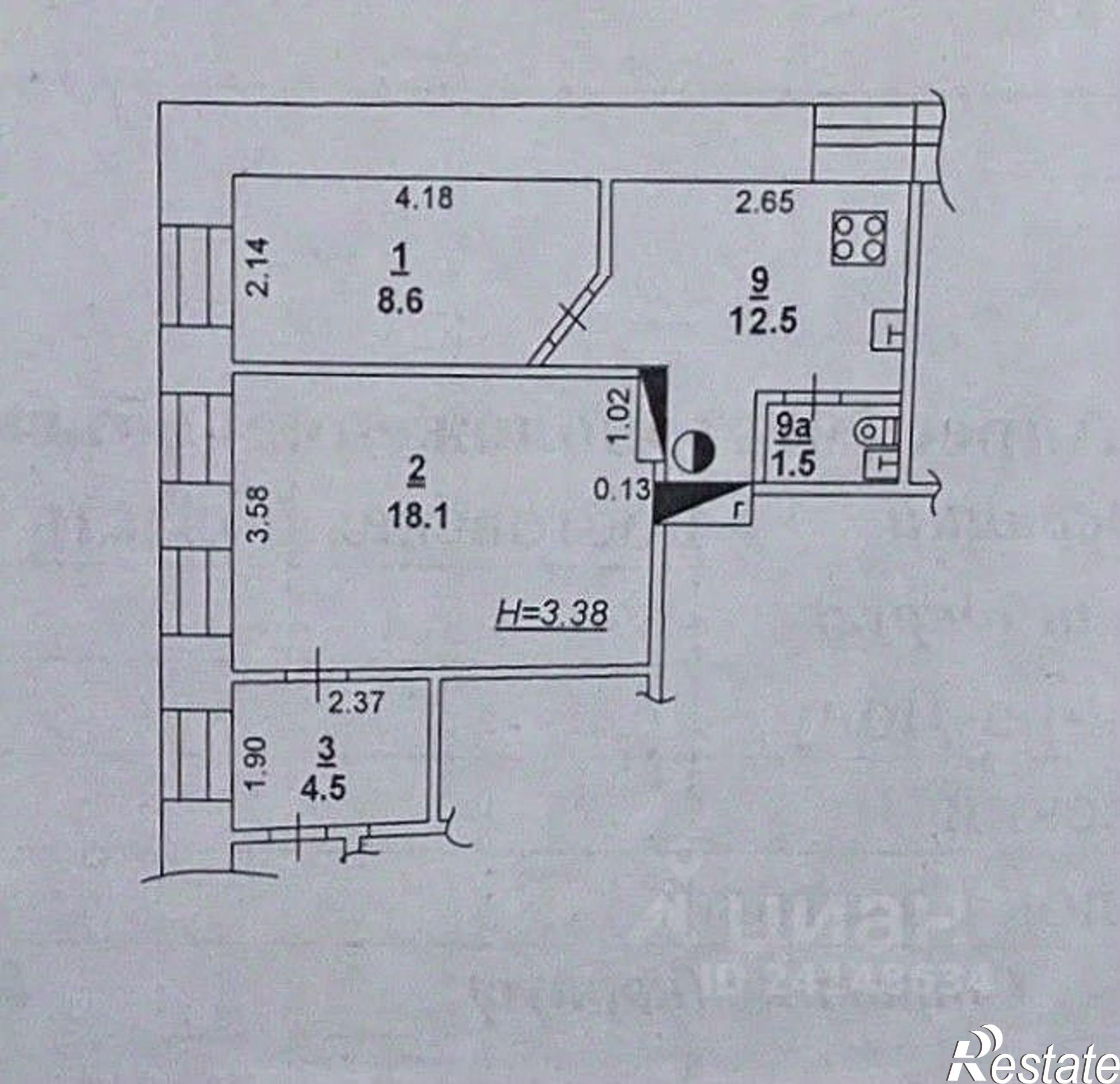 Купить квартиру за 6 000 000 рублей на Газетный пер, 68