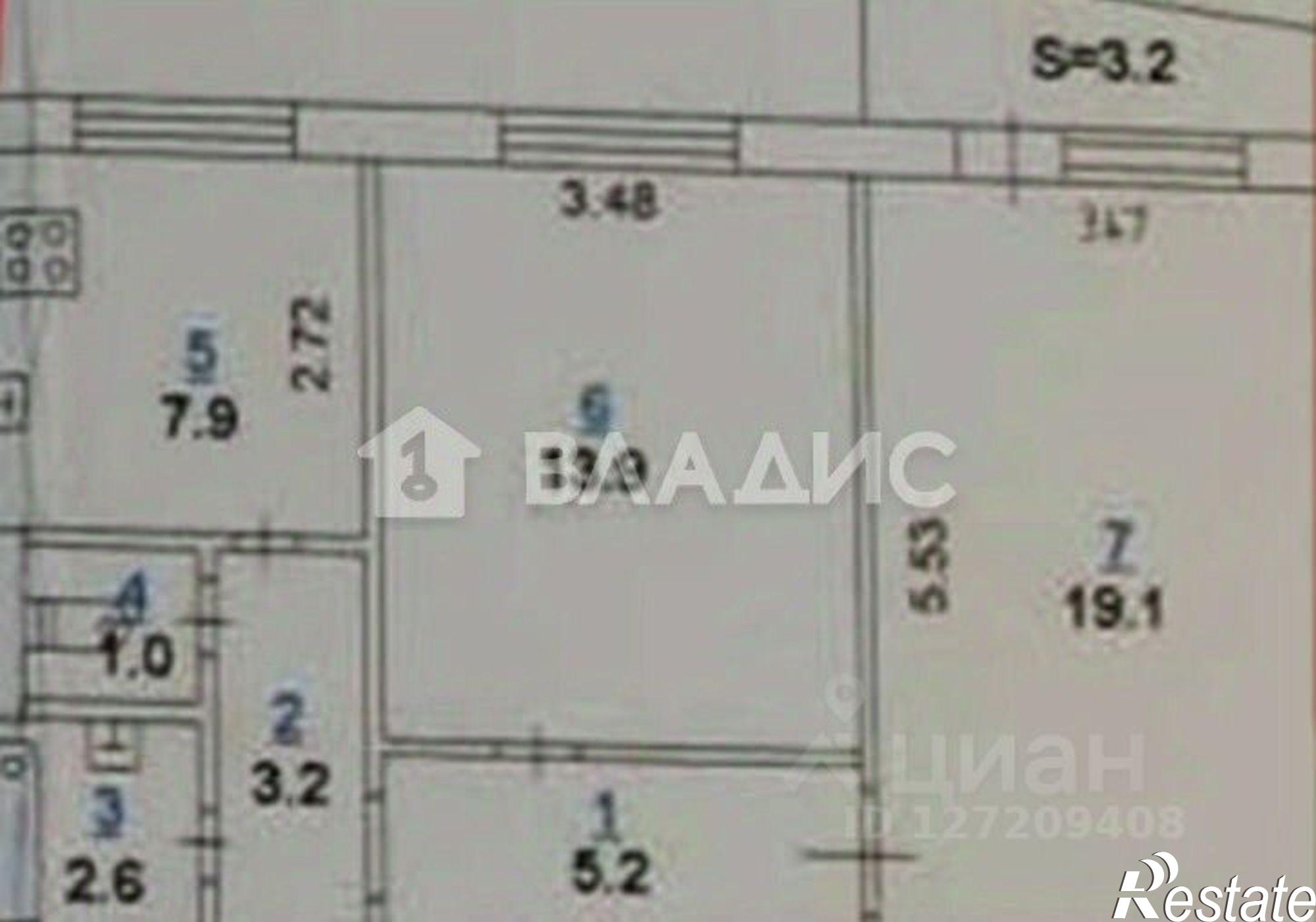 Купить квартиру за 6 180 000 рублей на улица 339-й Стрелковой Дивизии, 17 к1
