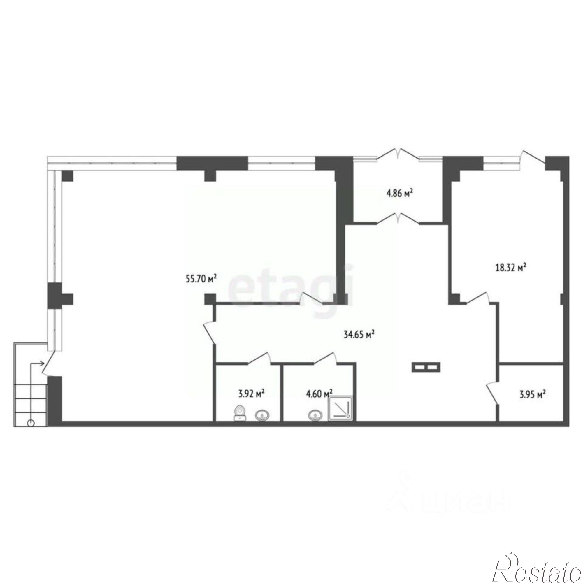 Купить торговое помещение за 21 000 100 рублей на ул Волкова, 39
