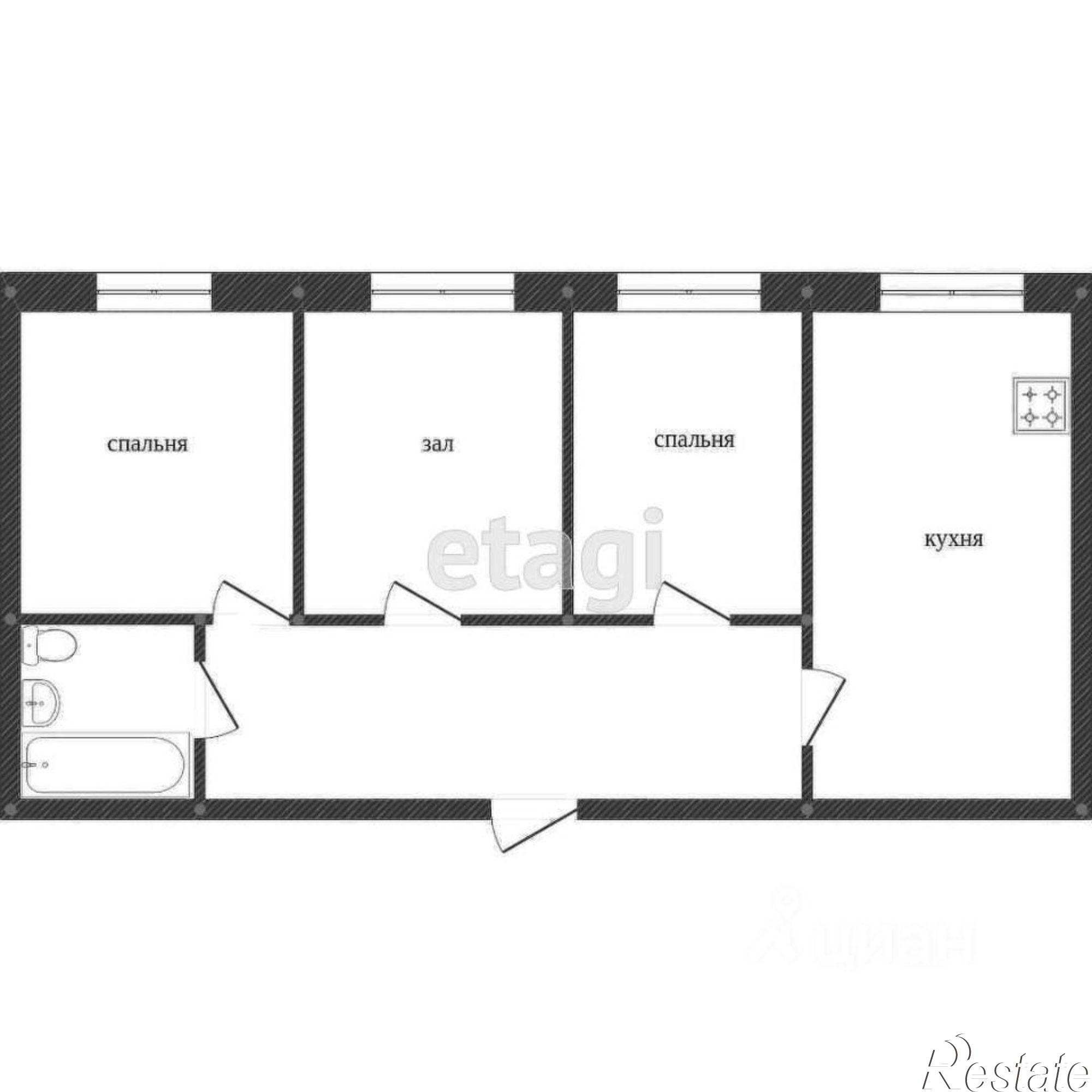 Купить квартиру за 8 650 000 рублей на улица Шаумяна, 67