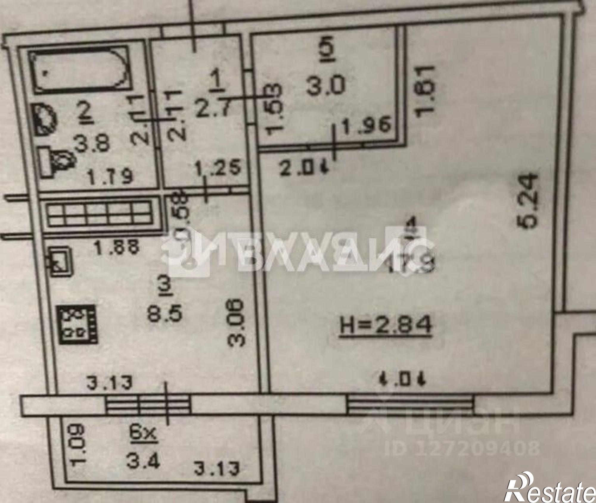 Купить квартиру за 5 150 000 рублей на проспект Маршала Жукова, 36