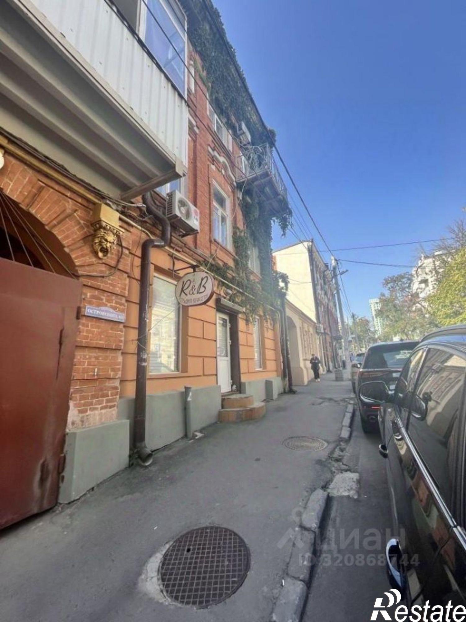 Купить торговое помещение за 16 990 000 рублей на переулок Островского, 63