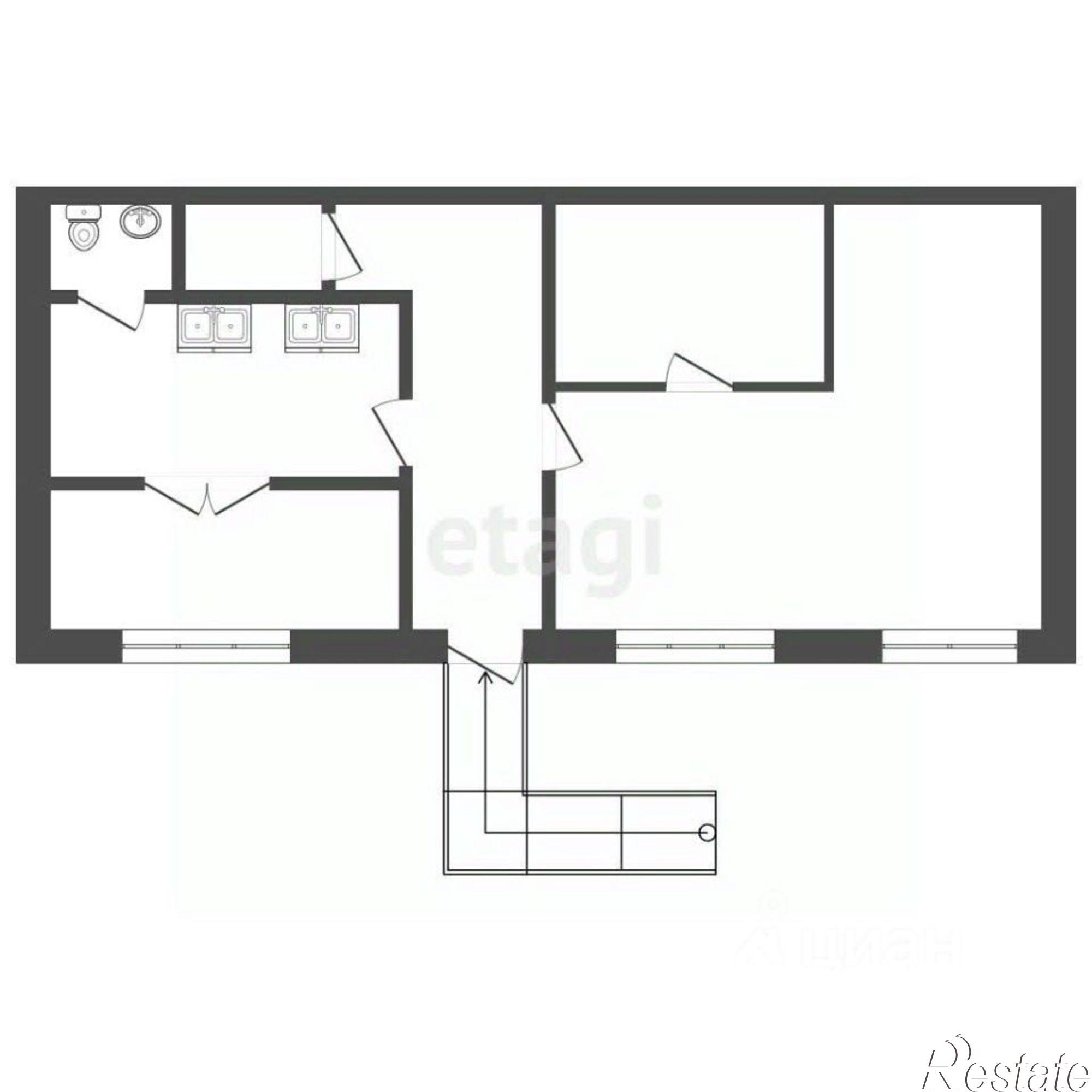 Купить складское помещение за 7 800 030 рублей на проспект Шолохова, 128