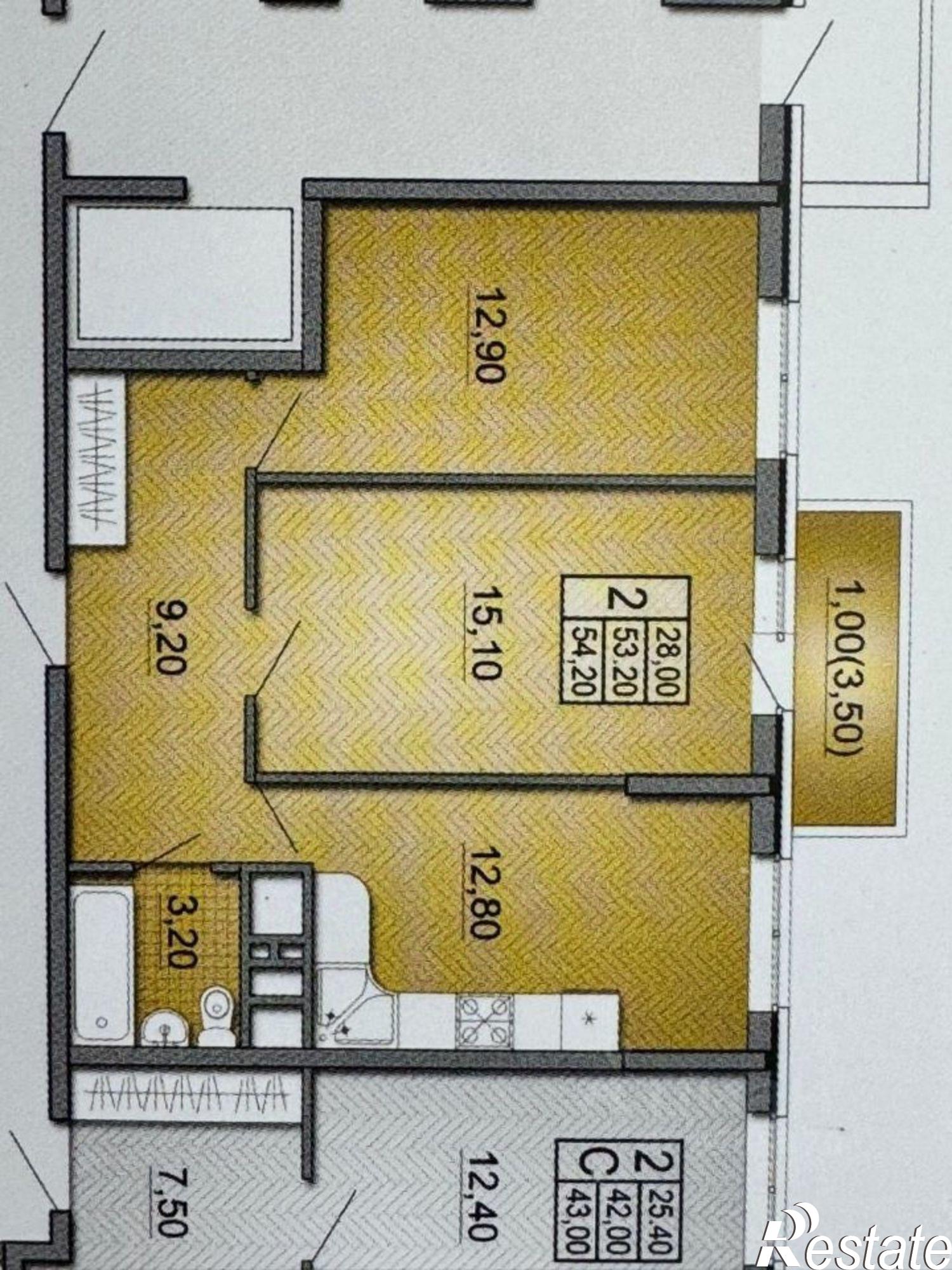 Купить квартиру за 13 000 000 рублей на улица Мечникова, 41/53