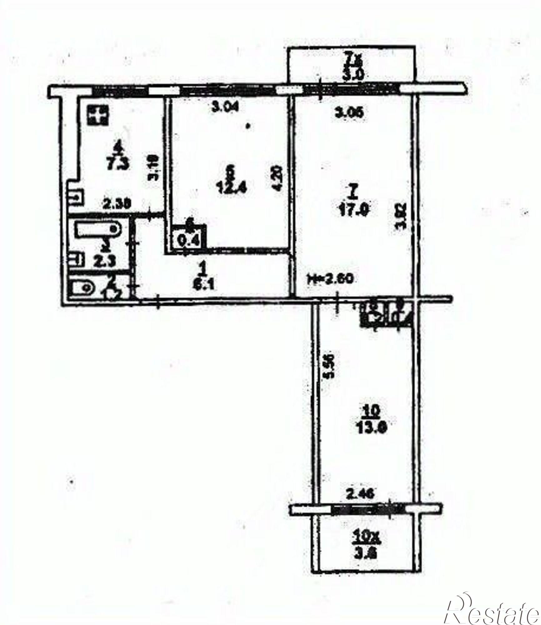 Купить квартиру за 5 500 000 рублей на улица Содружества, 39 к1