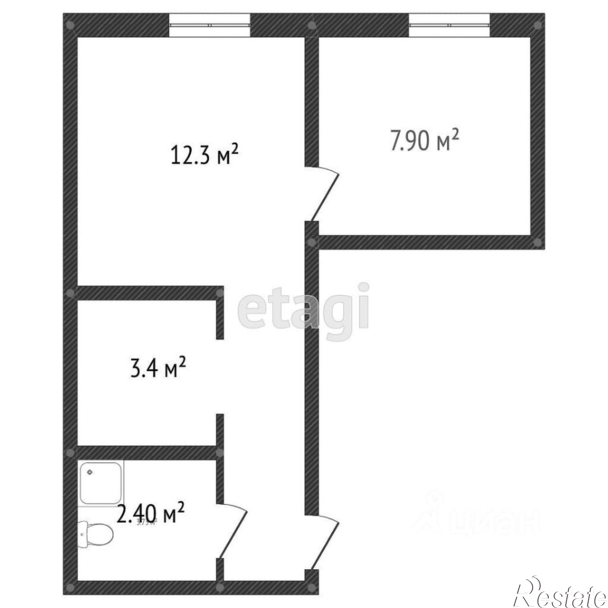 Купить квартиру за 4 100 000 рублей на улица Созидания, 14Б