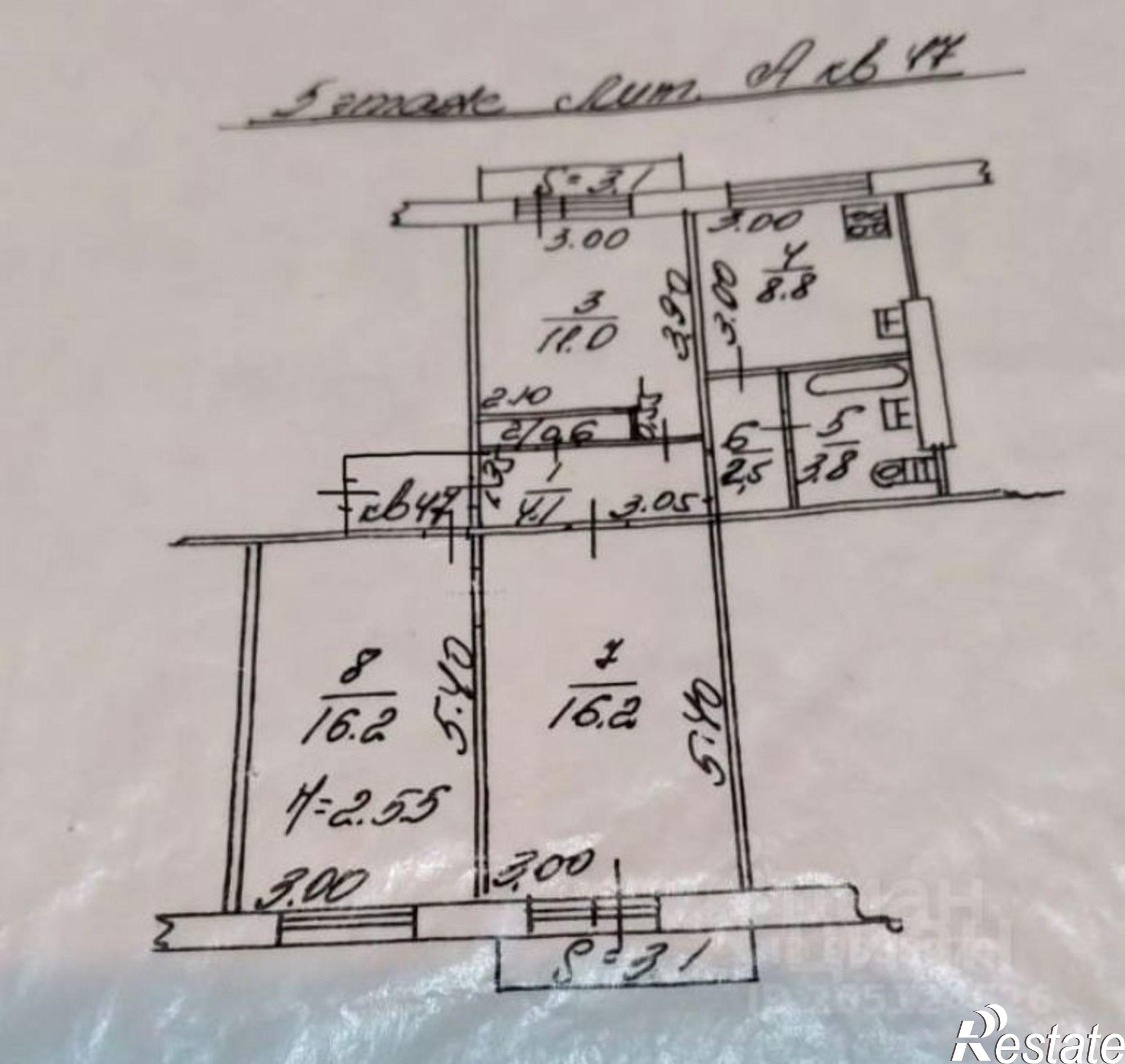 Купить квартиру за 5 600 000 рублей на улица Тимошенко, 8