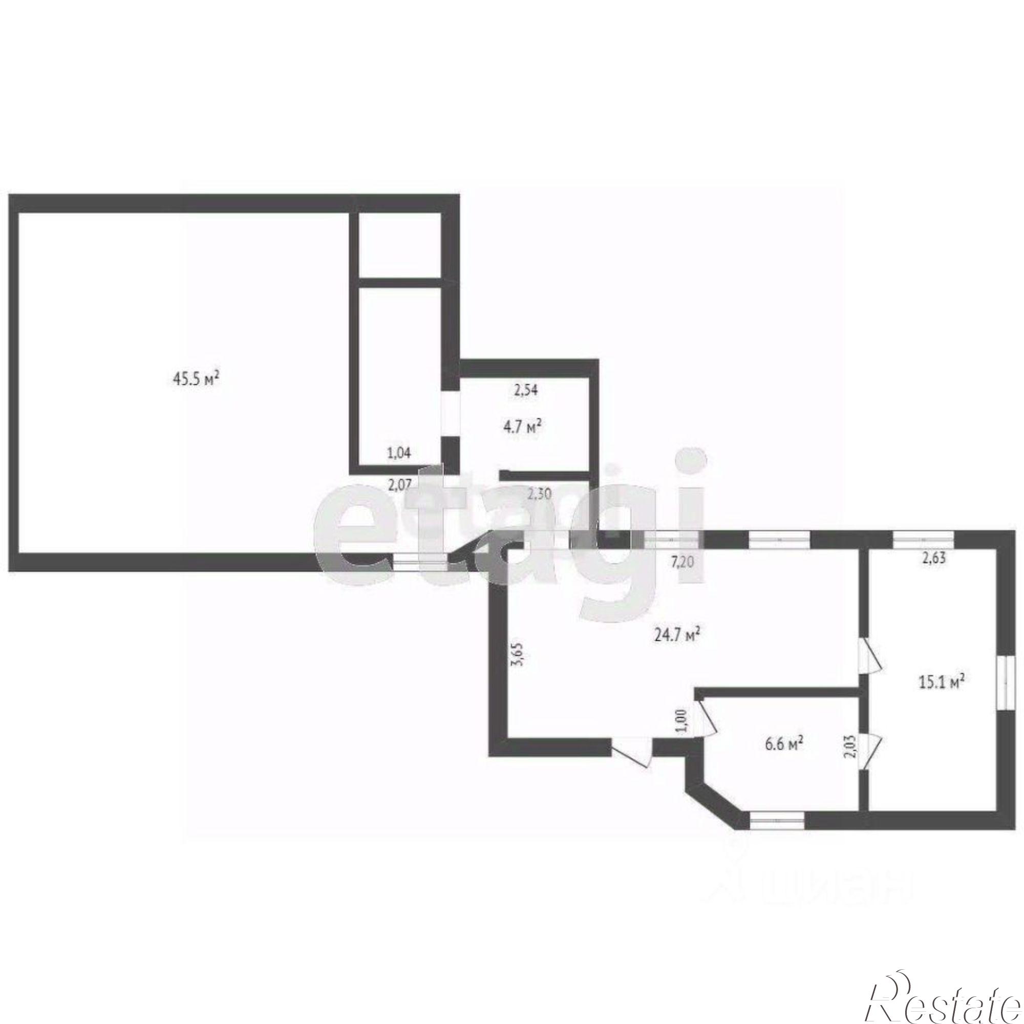 Купить квартиру за 12 300 000 рублей на Береговая улица, 6