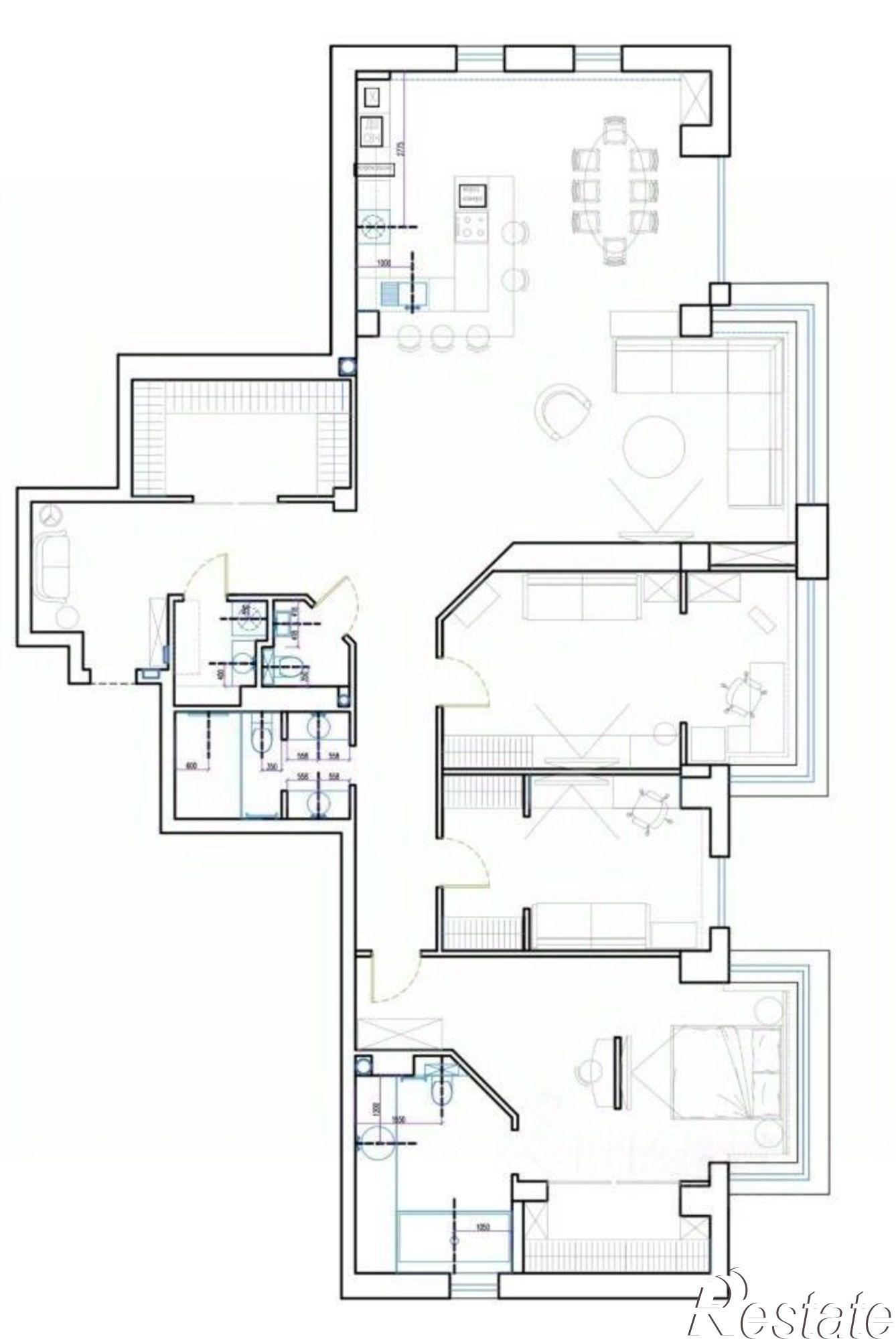 Купить квартиру за 38 500 000 рублей на улица Каяни, 9В