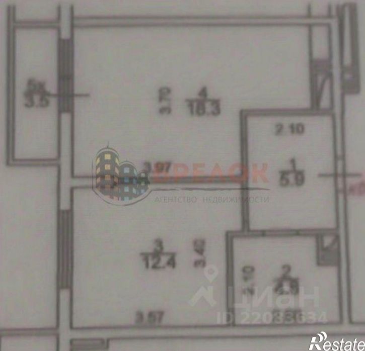 2-комн квартира ул Жмайлова, 19А,  д. 19А