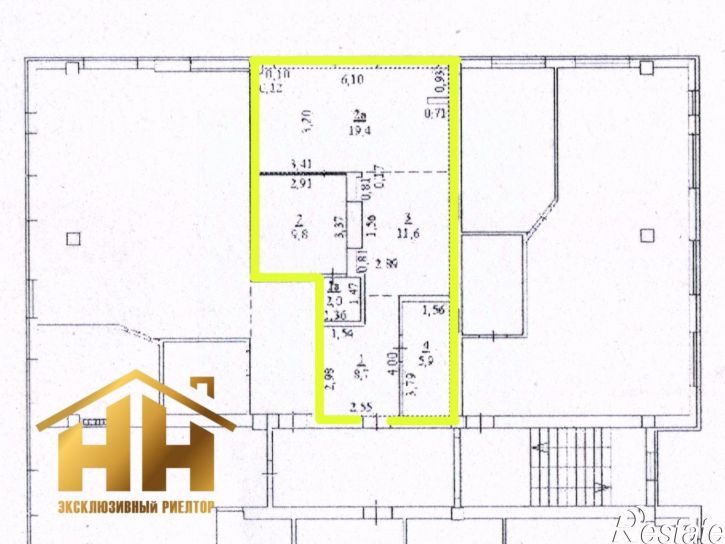 2-комн квартира Доломановский пер, 57,  д. 57