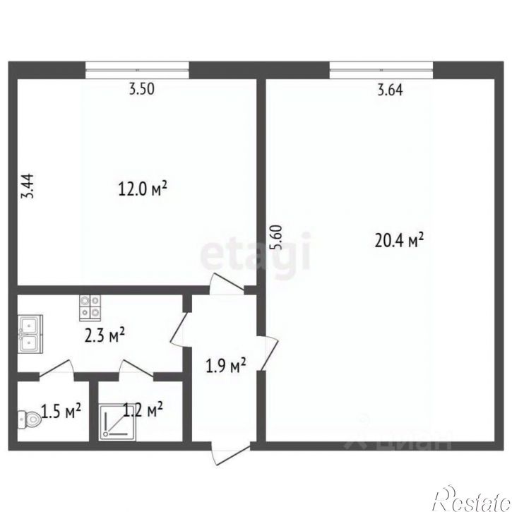 2-комн квартира ул Содружества, 82/1,  д. 82/1