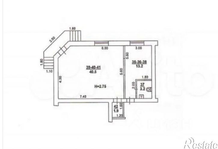 Торговое помещение Московская улица, 61,  д. 61