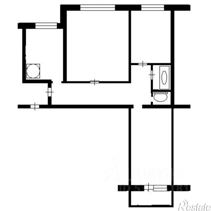 3-комн квартира Лермонтовская улица, 177А,  д. 177А