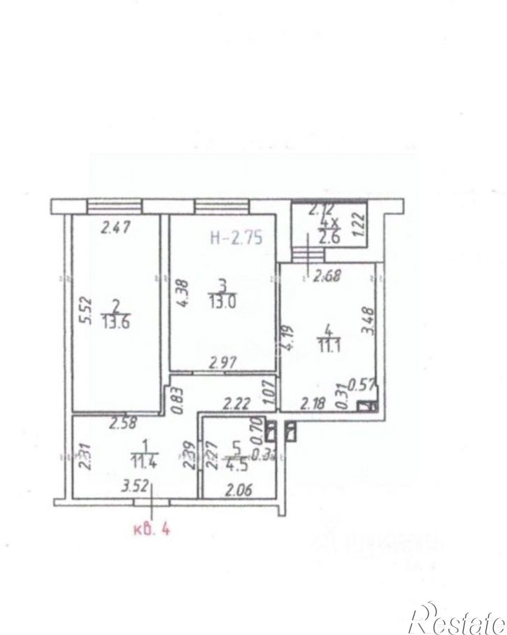 2-комн квартира Тибетская улица, 84,  д. 84