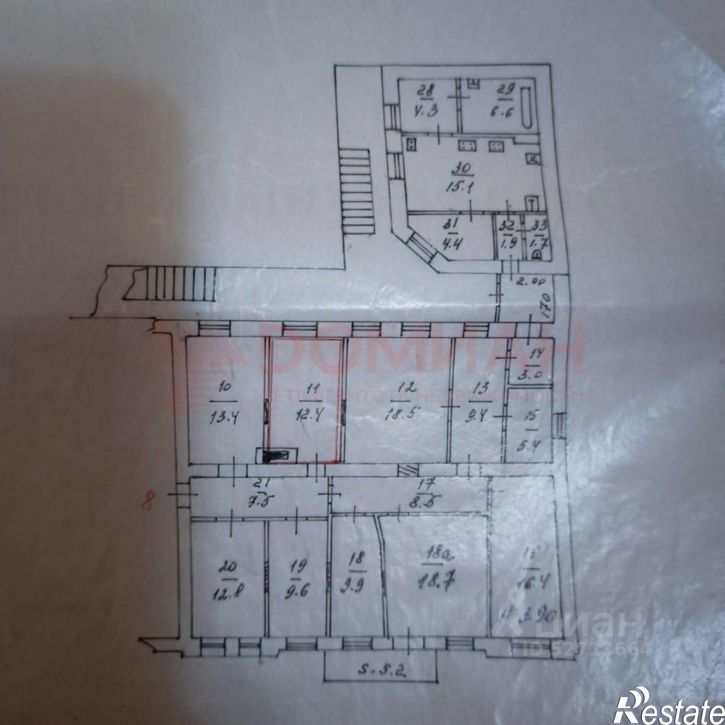 Комната улица Станиславского, 35,  д. 35