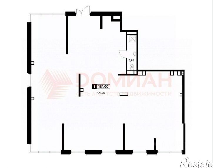 Помещение свободного назначения Берберовская улица, 15 с3,  д. 15 с3