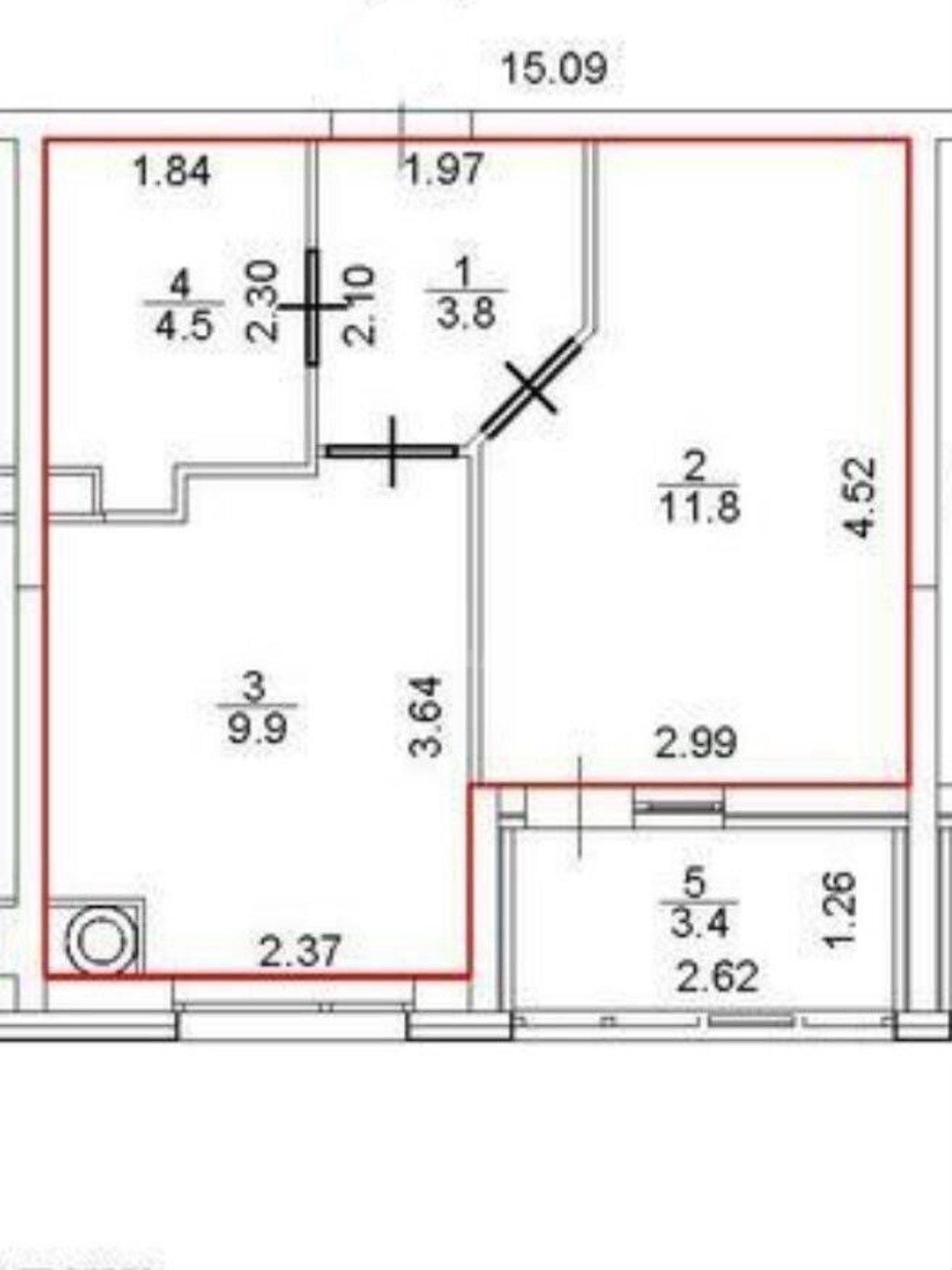 Купить квартиру за 6 700 000 рублей на Берберовская улица, 19с2