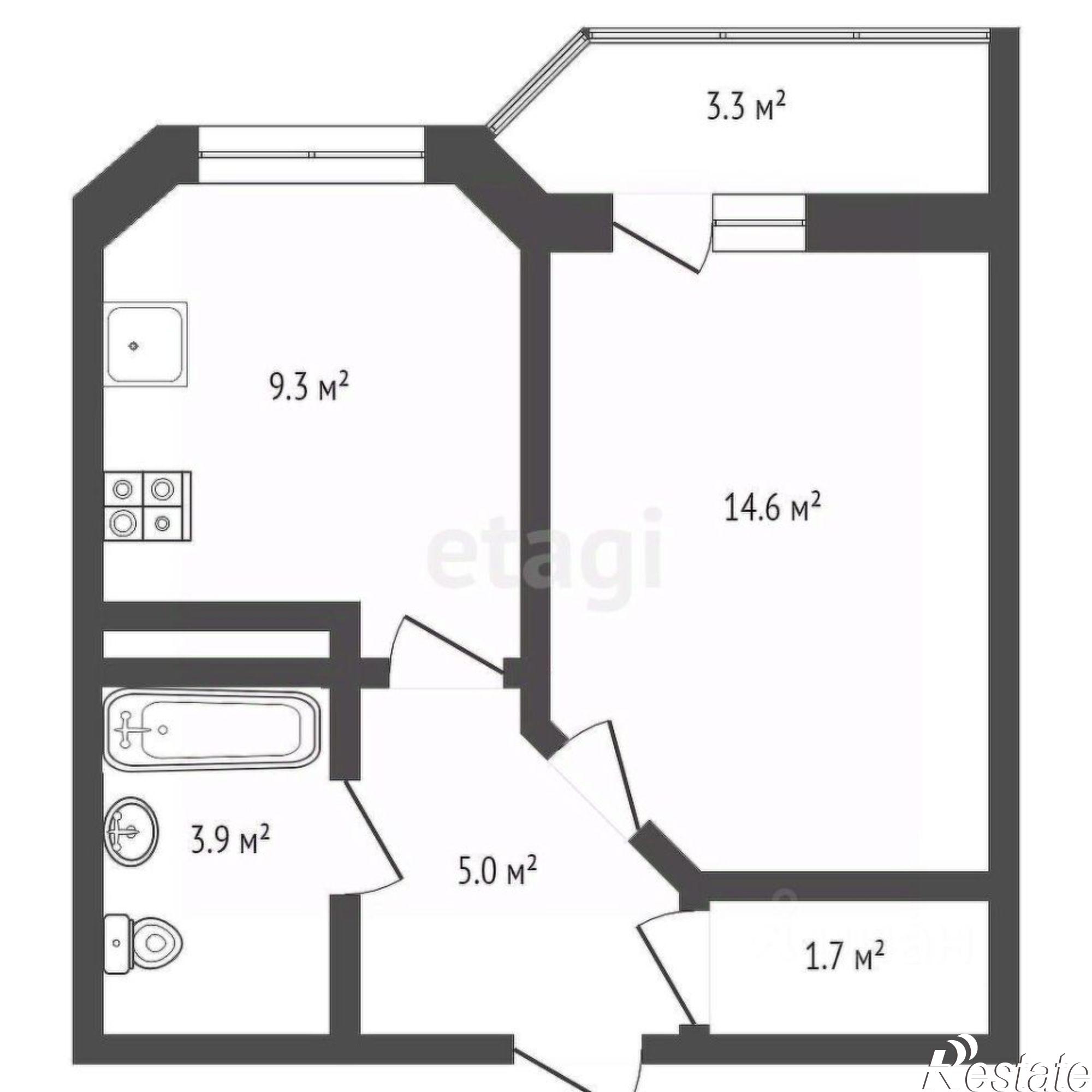 Купить квартиру за 10 000 000 рублей на Университетский переулок, 78