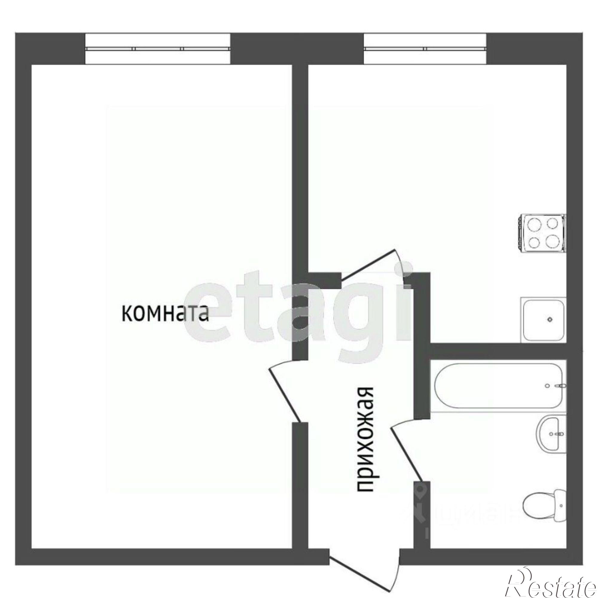 Купить квартиру за 3 050 000 рублей на улица Добровольского, 38