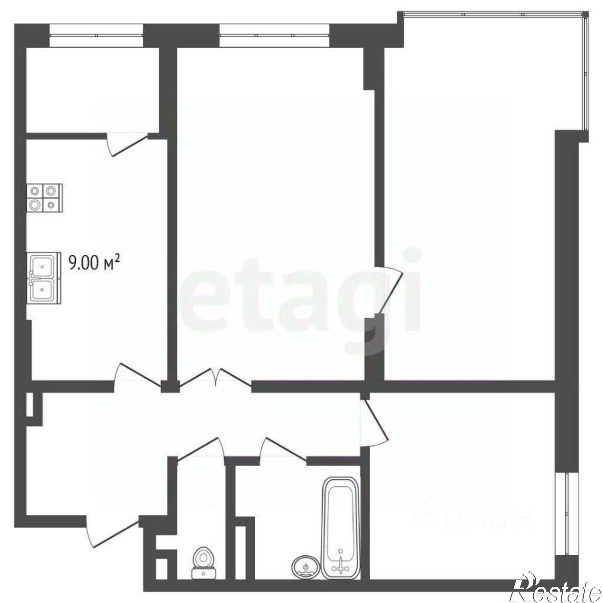 Купить квартиру за 8 820 000 рублей на улица Жмайлова, 4Г