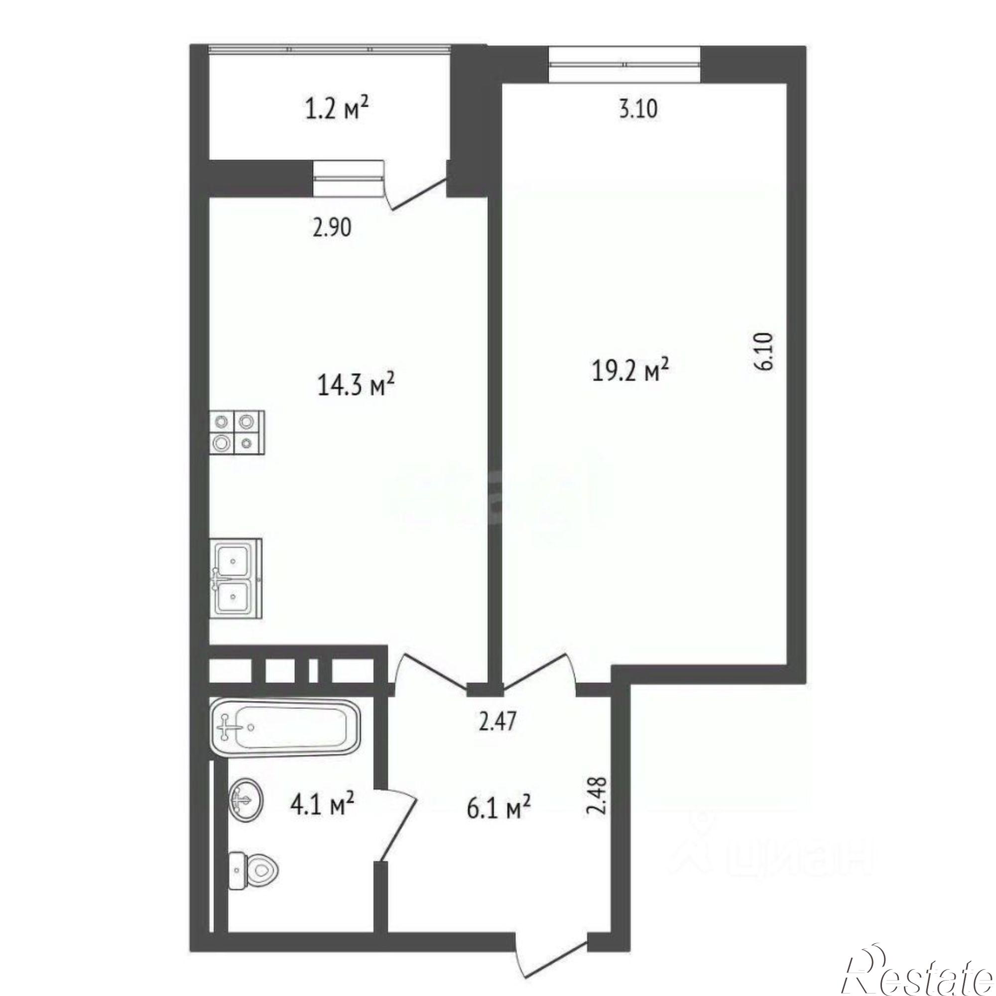 Купить квартиру за 4 400 000 рублей на улица Тимошенко, 5А