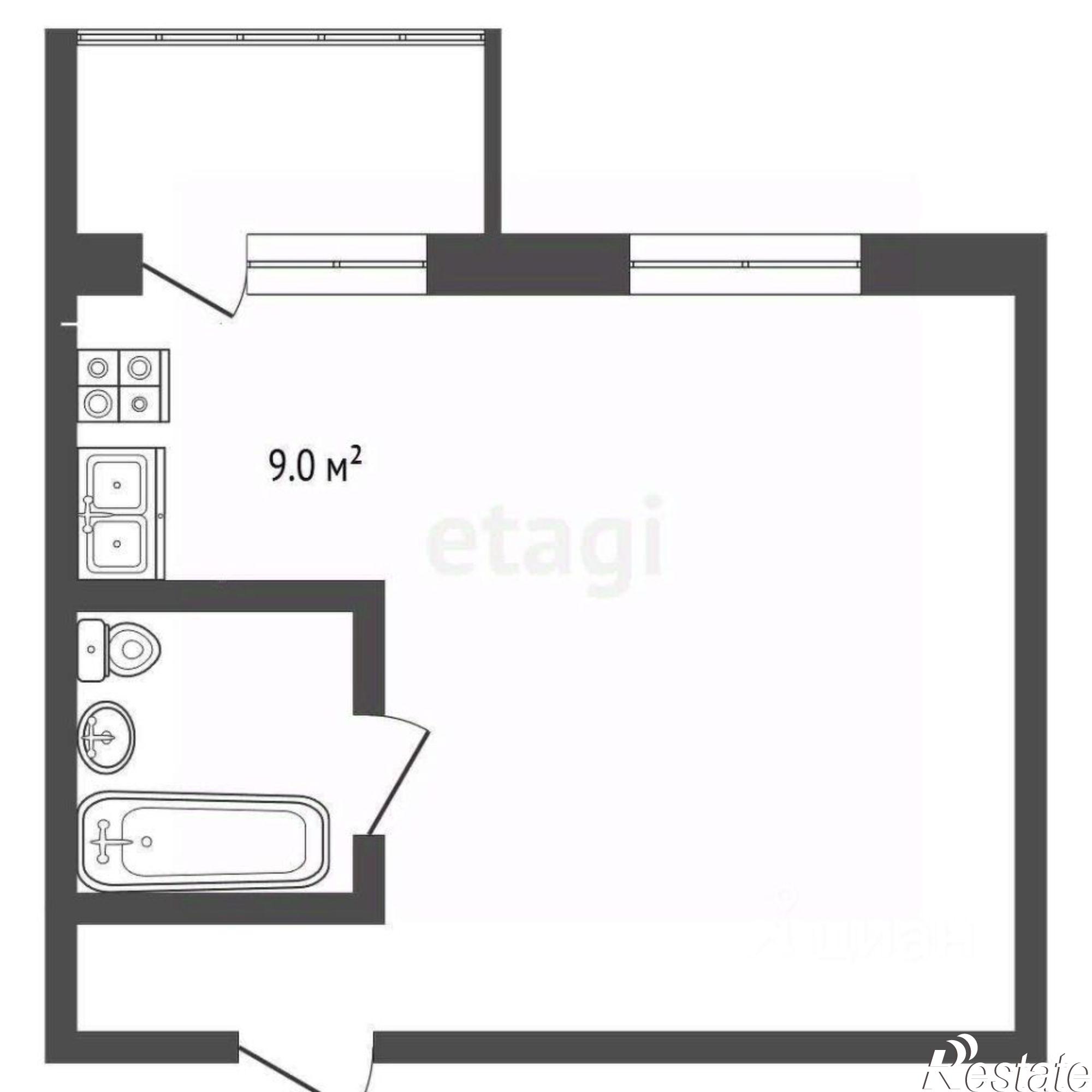 Купить квартиру за 5 100 000 рублей на 30-я линия, 72