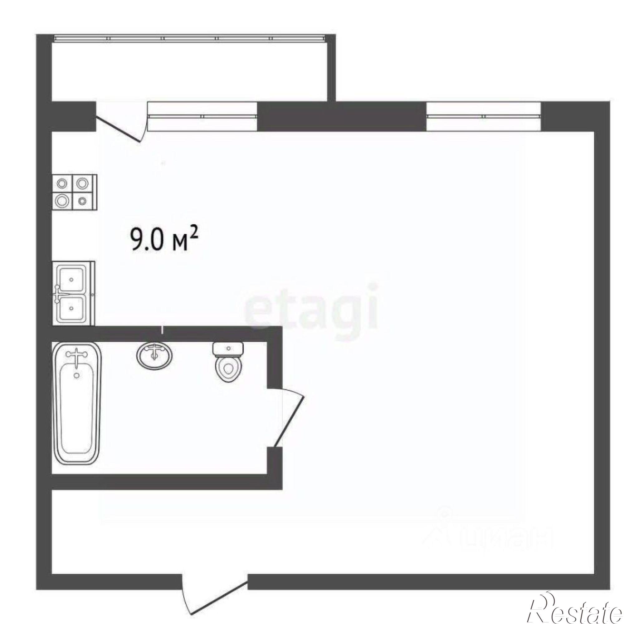 Купить квартиру за 5 100 000 рублей на ул 30-я линия, 69