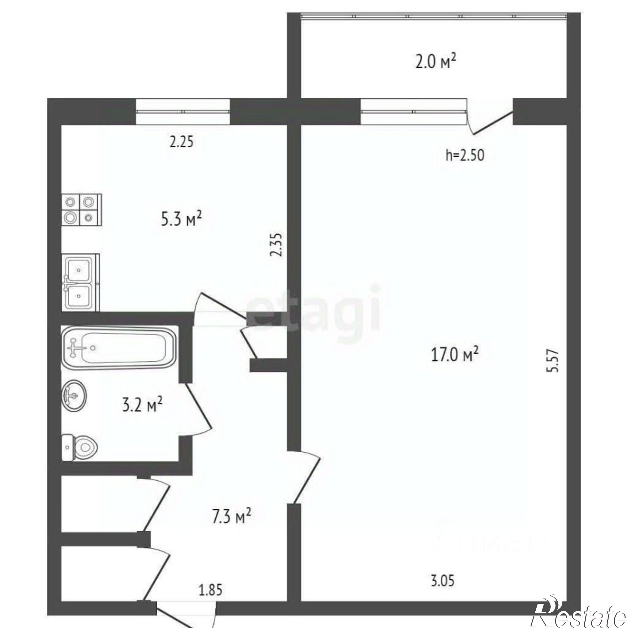 Купить квартиру за 3 200 000 рублей на пр-кт Космонавтов, 8/3